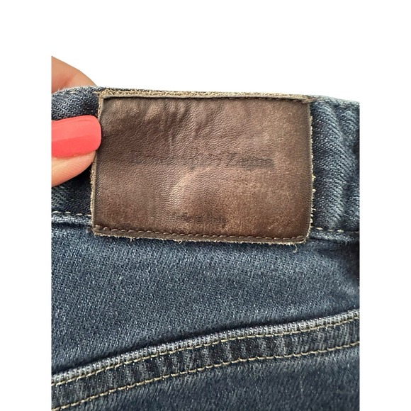 ERMENEGILDO ZEGNA Jeans Mens 42X30 Straight Leg Blue Denim Preppy Casual #MN15-5 - Picture 7 of 13